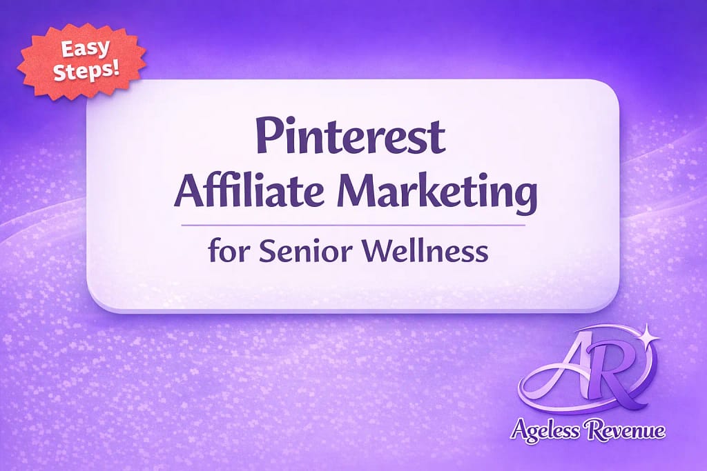 Pinterest affiliate marketing for senior wellness products